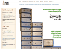 Tablet Screenshot of flcelectronics.com